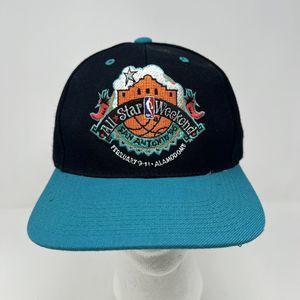 DS Limited NBA '96 San Antonio All-Star Weekend Vintage Black Snapback Hat/Cap